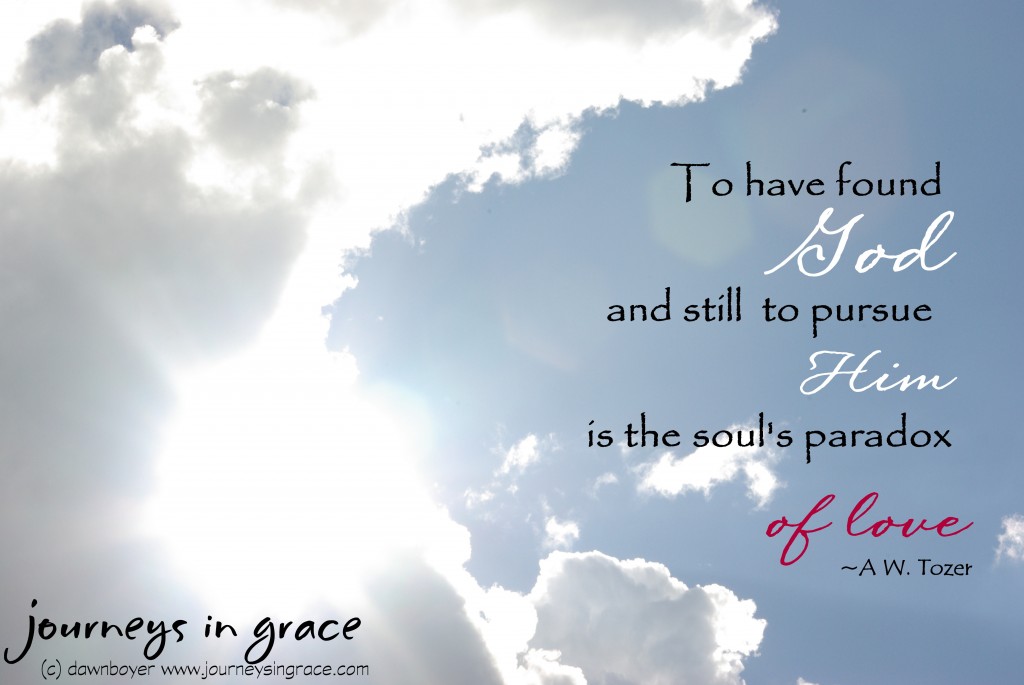 pursuing God
