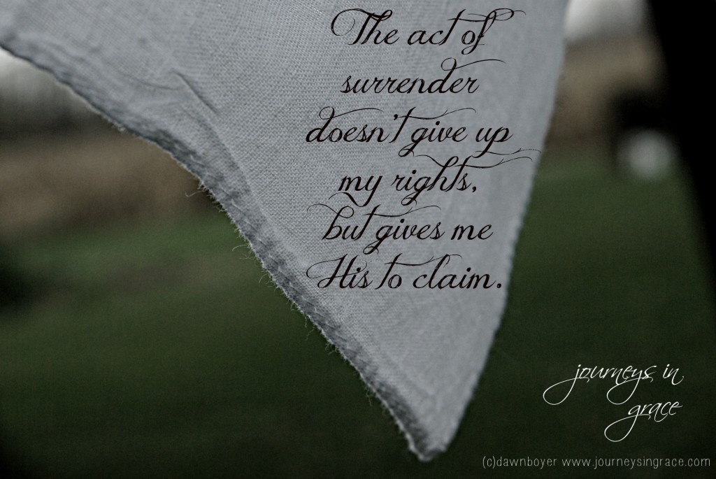 The Act of Surrender