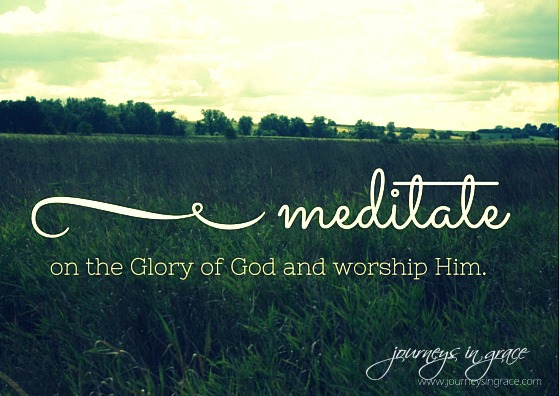 meditate on God 1