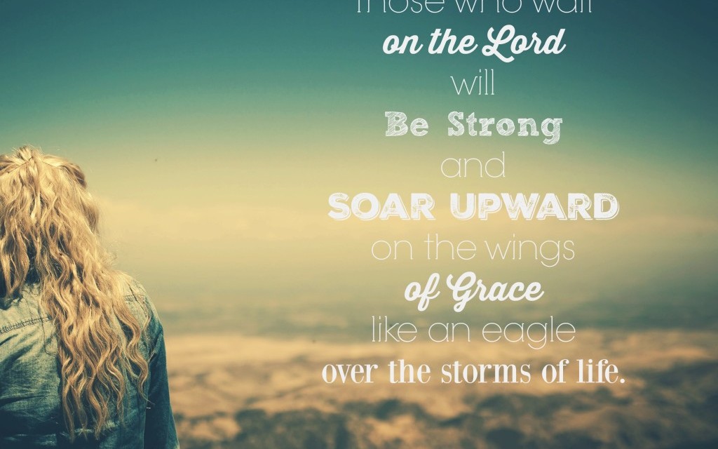 Soaring on the Wings of Grace { A Post for Purposeful and Meaningful}