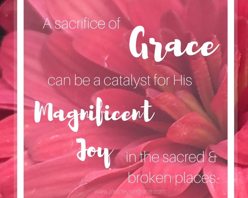 When Grace is more than a sacrfice…#GraceMoments Link Up