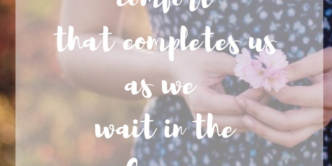 The Comfort of His Grace…#GraceMoments Link UP