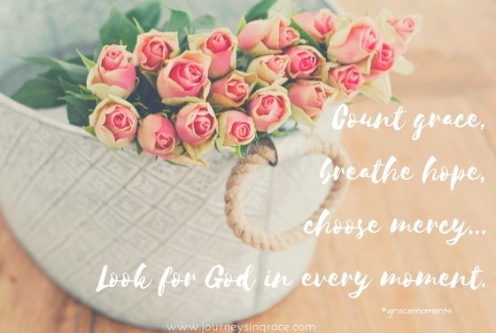 When counting grace leads us to mercy….#GraceMoments Link Up