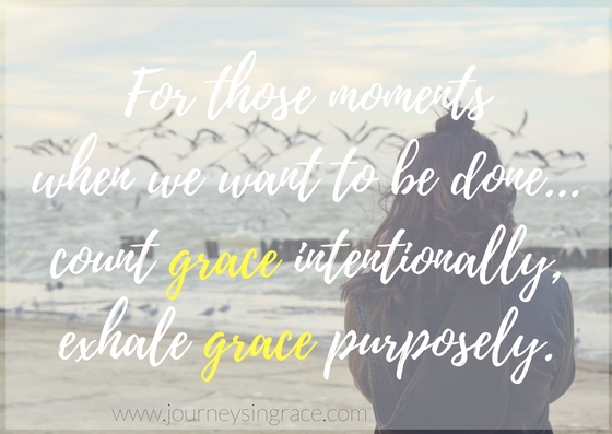 When counting grace keeps us going…#GraceMoments Link Up