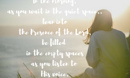 When the waiting teaches us to listen…#GraceMoments Link Up