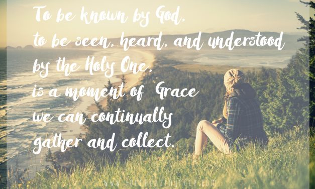 When grace reminds us we are known…#GraceMoments Link Up