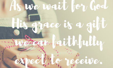 How we learn to behold grace as we wait…#GraceMoments Link Up